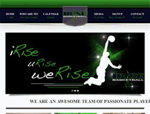 Tablet Screenshot of irisesportsacademy.org